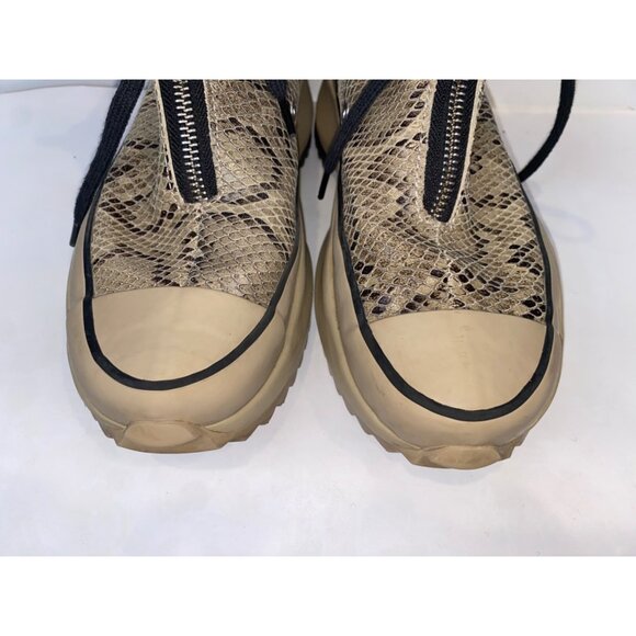 Converse Run Star Hike High Snakeskin Zip Chunky Boot 170056C Women's Size 6.5 - Picture 6 of 11